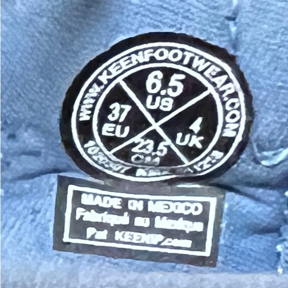 Women's Brown and Blue Outdoor Sandals. KEEN - Picture 4 of 4